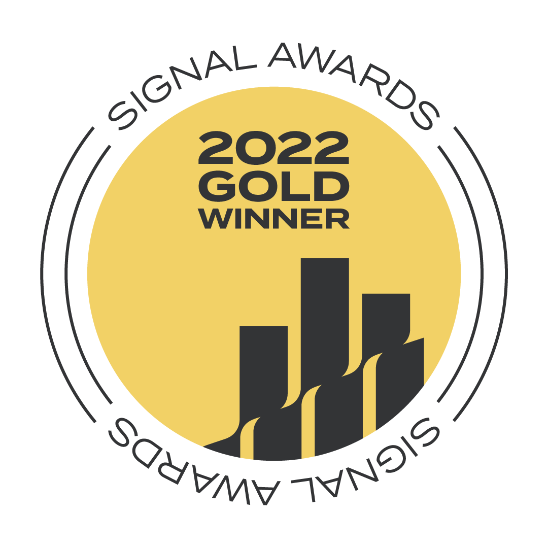 2022 Gold Signal Award Winner Badge