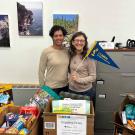 The Employee Supplies Drive team for Student Services